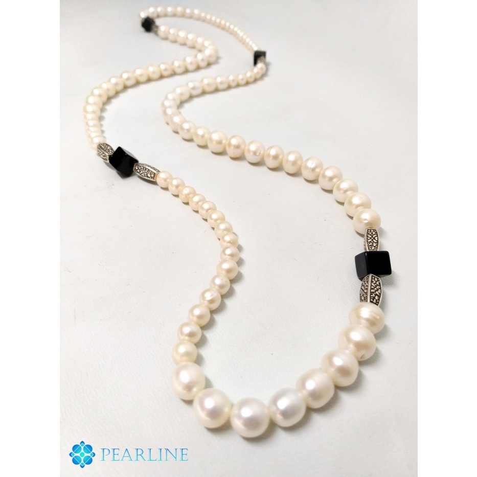 PEARLINE Ashley Necklace | Kalung Mutiara Asli Freshwater Pearl
