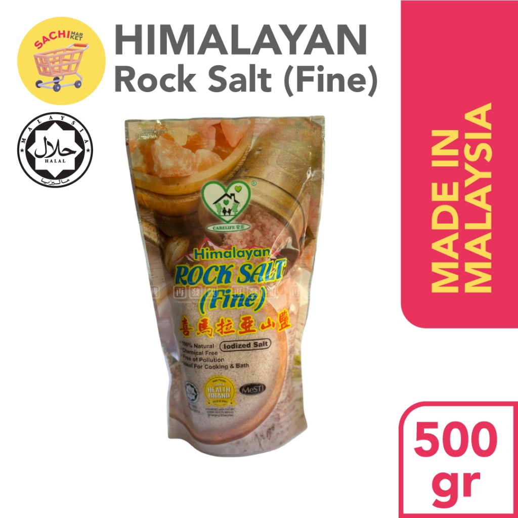 

Garam Himalaya / Himalayan Rock Salt Fine (500gr)