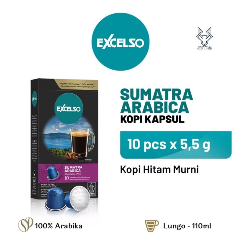 

Kopi Excelso Sumatra Arabica Kapsul - Kopi bubuk - Kopi kapsul bubuk - Kopi arabica - Kopi arabica sumatera