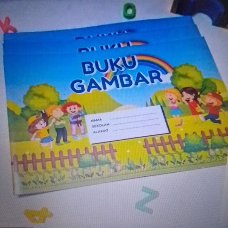 

buku gambar anak sekolah kertas tebel ukuran 21x15