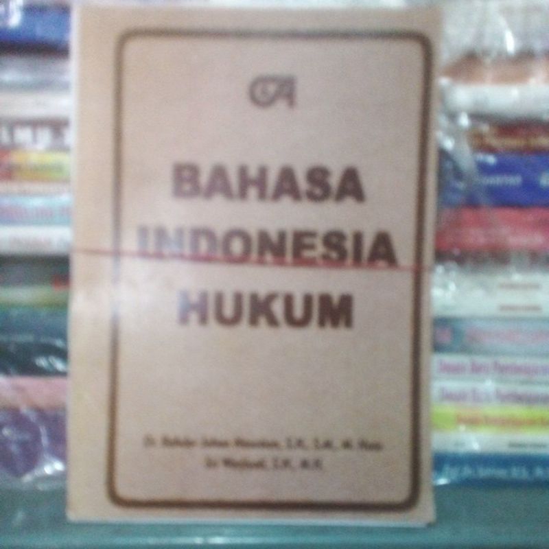 BAHASA INDONESIA HUKUM