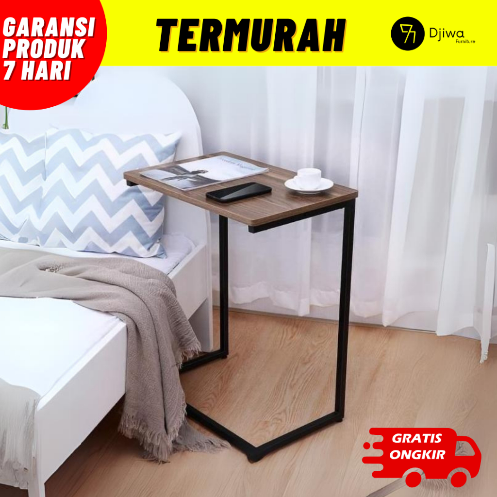 Side Table Meja Samping Meja Sudut Minimalis Sofa Ruang Tamu Kamar Tidur Meja Kopi Meja Pot Bunga