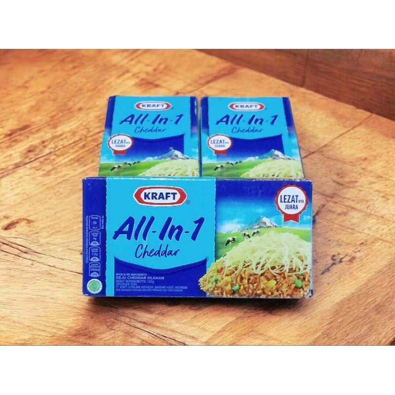 

keju KRAFT ALL - IN -1 Cheddar 150 gr