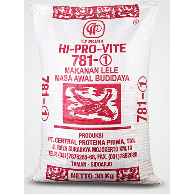 Hi Pro Vite 781-1 Pakan Bibit Ikan Masa Awal Budidaya 10Kg