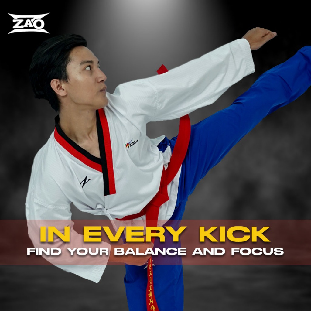 Dobok Poomsae Merk Zao Taekwondo