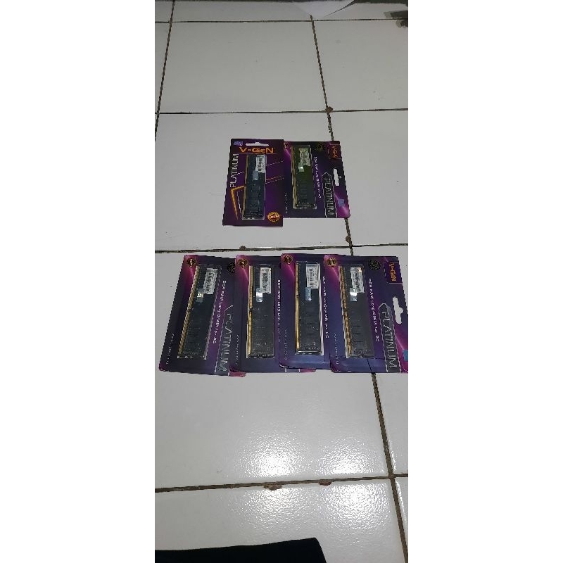 memory ram vgen 16gb dan 8gb 16gb 2pcs dan 8gb 4pcs
