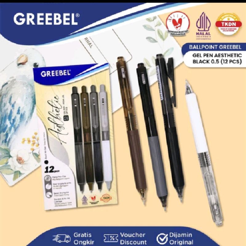 

GREEBEL GEL PEN AESTETIC GP-513