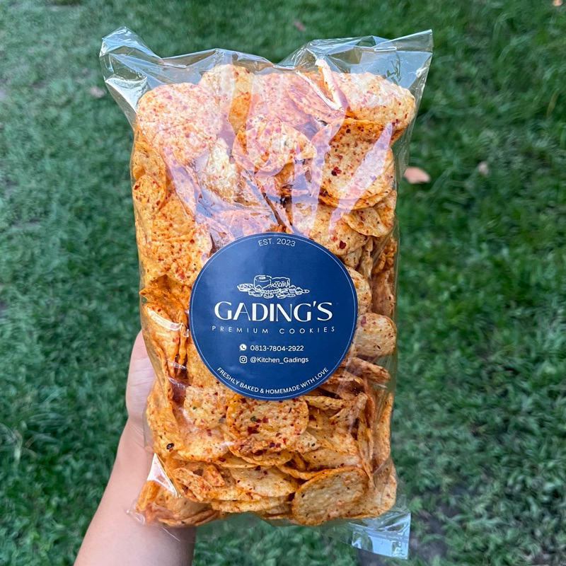 

Keripik Singkong | Pedas Daun Jeruk