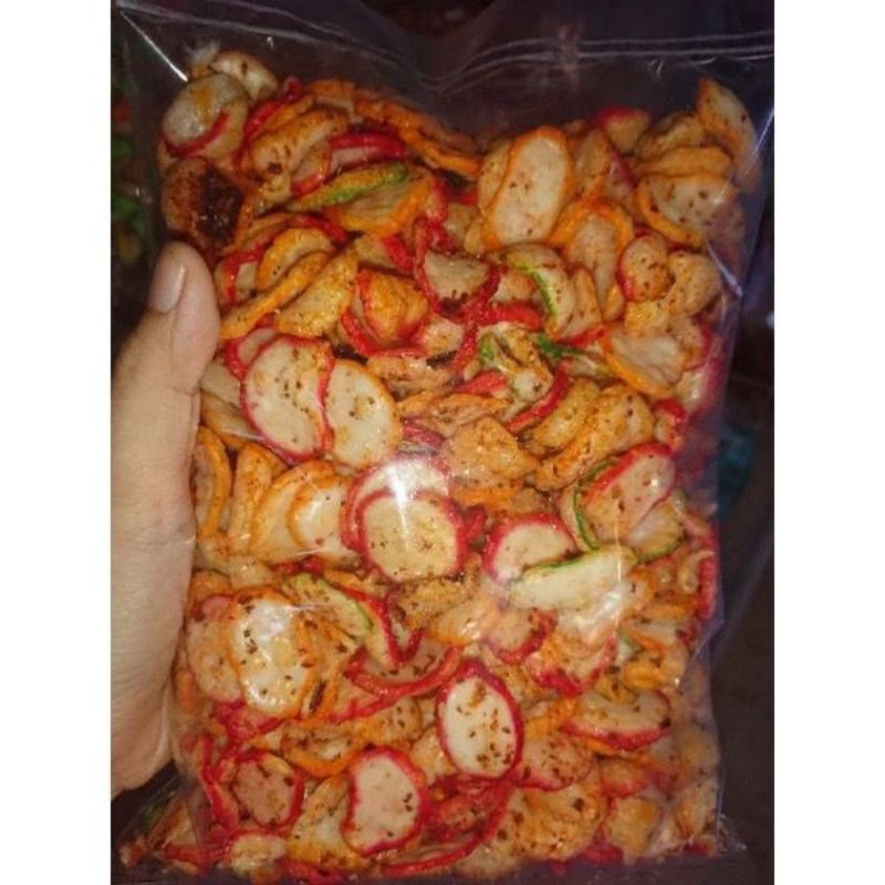 

Kripik seblak kencur pedas daun jeruk [100g][250g]