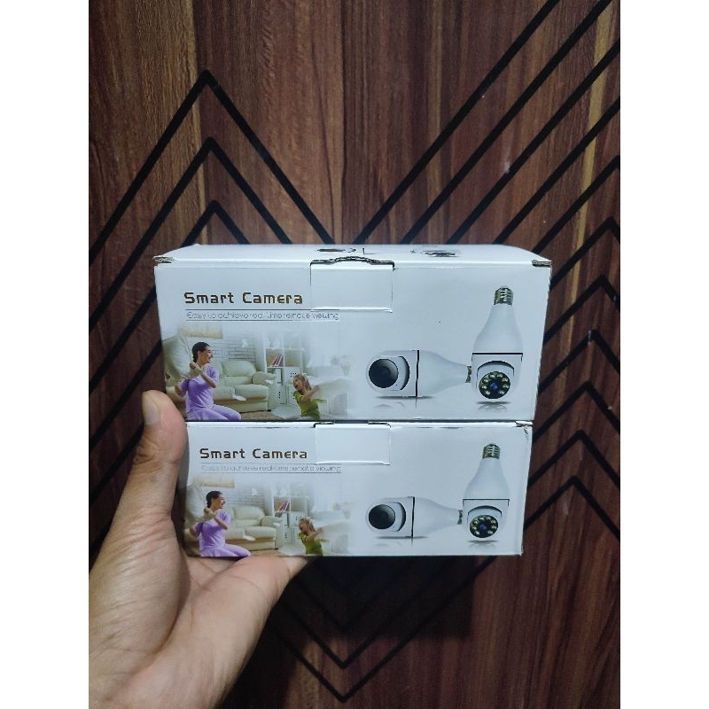 IP CAMERA CCTV BULB WIFI APP V380PANORAMIC/KAMERA IP BOHLAM 360 EYES