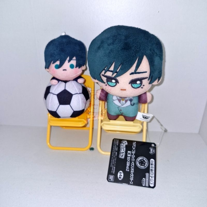 Boneka Chibigurumi Anime Bluelock Itoshi Rin Itoshi Plush