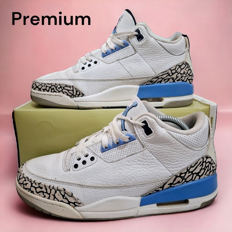 Sepatu Nike Air Jordan 3 'White' 42