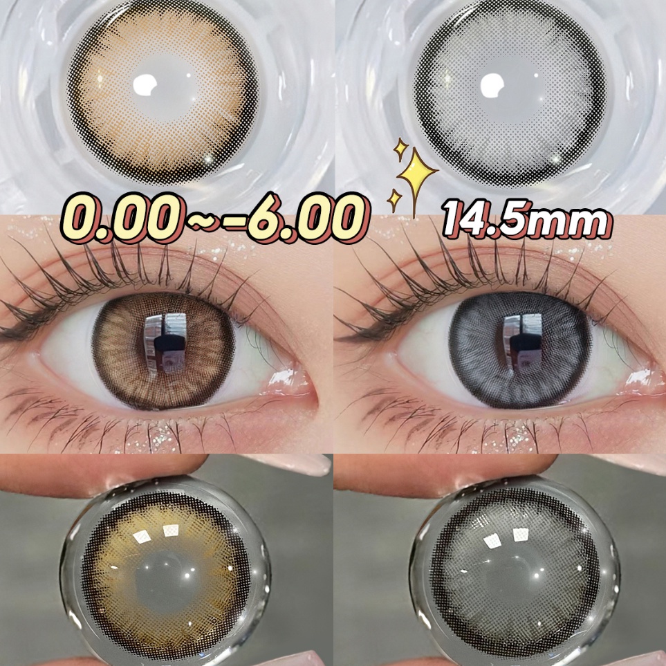 Keren abis 6 Magister Softlens Minus Diamond Soflen Minus Soflens 145mm Allure Gray Softlens Brown