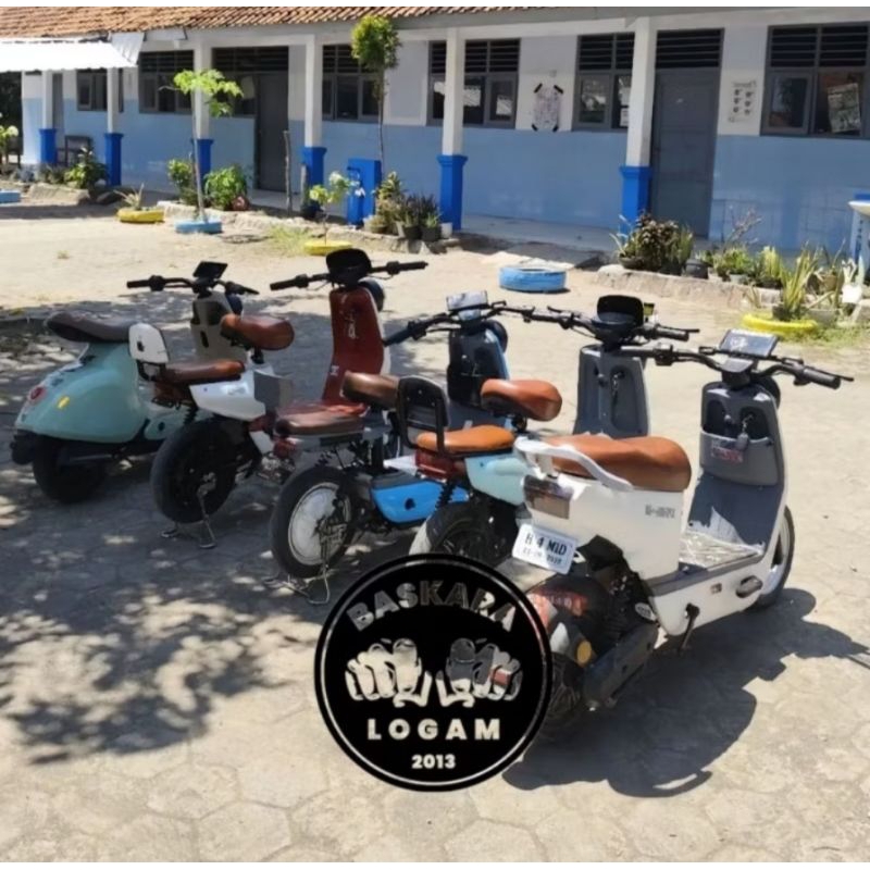 Stang Stir Pendek Sepeda Listrik Custom