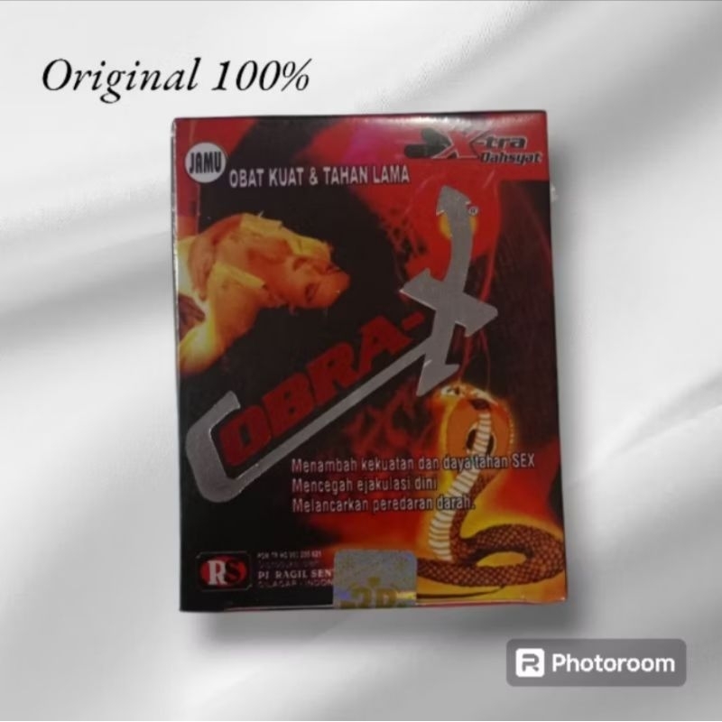 COBRA LIAR X OBAT KUAT ORIGINAL
