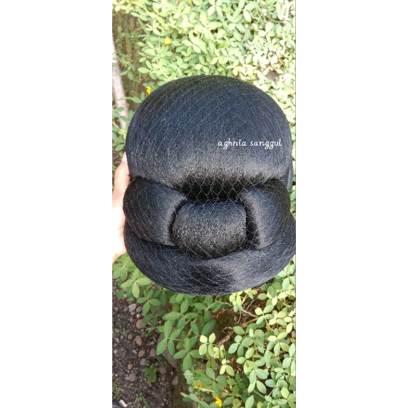 sanggul modern ukuran dewasa (sanggul simple variasi)