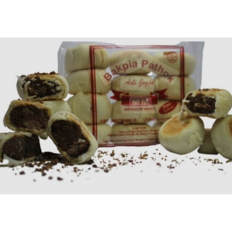 

BAKPIA PATHOK MM kacang ijo 1bks isi 12pcs