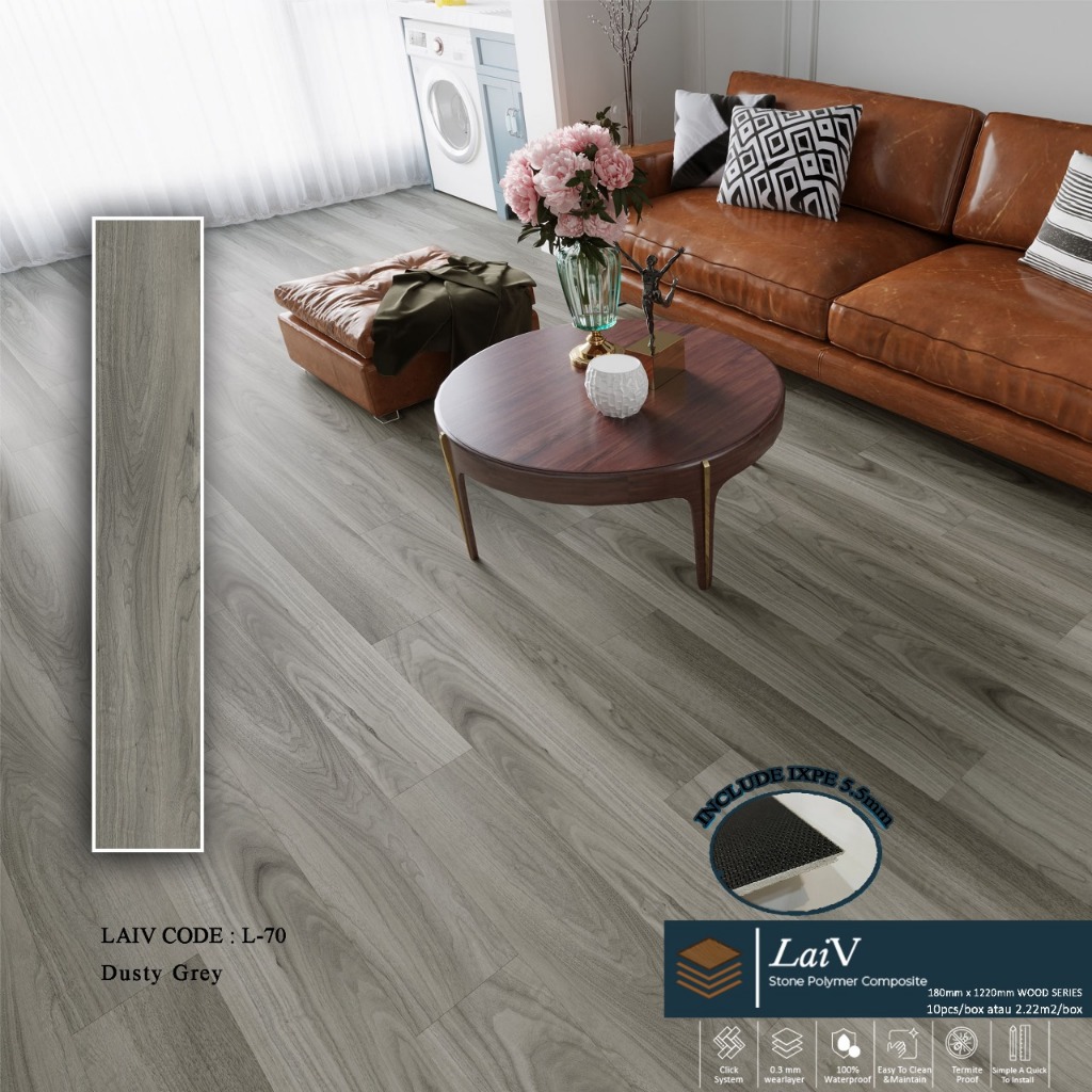 LANTAI SPC LAIV WOOD SERIES L-70