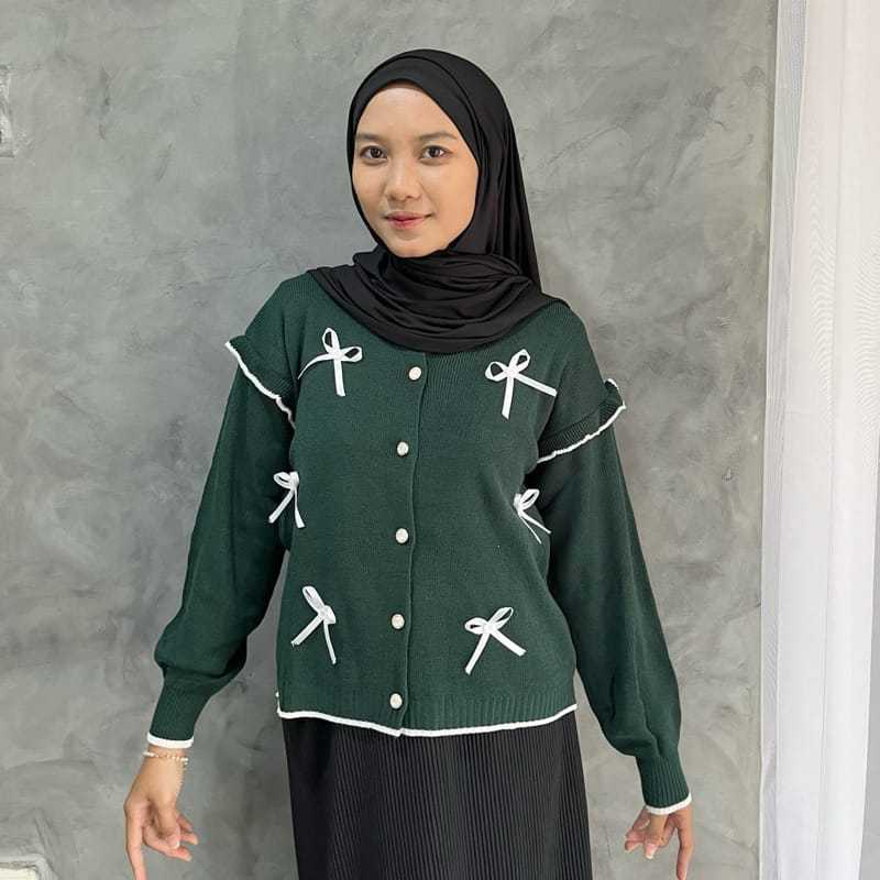 MyPeepsWear- Cardigan rajut premium/ cardigan knit/ cardigan pita korean style