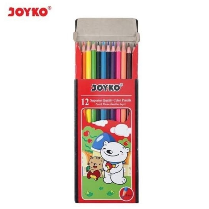

HJK ( 12 Set ) Pensil Warna Joyko 12w CP-12PB