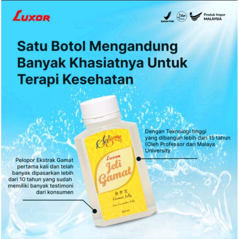 luxor jeli gamat-jelly gamat luxor