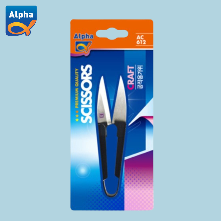 

[Alpha] Gunting Benang / Craft Scissor - Alpha AC 612 - 11 CM