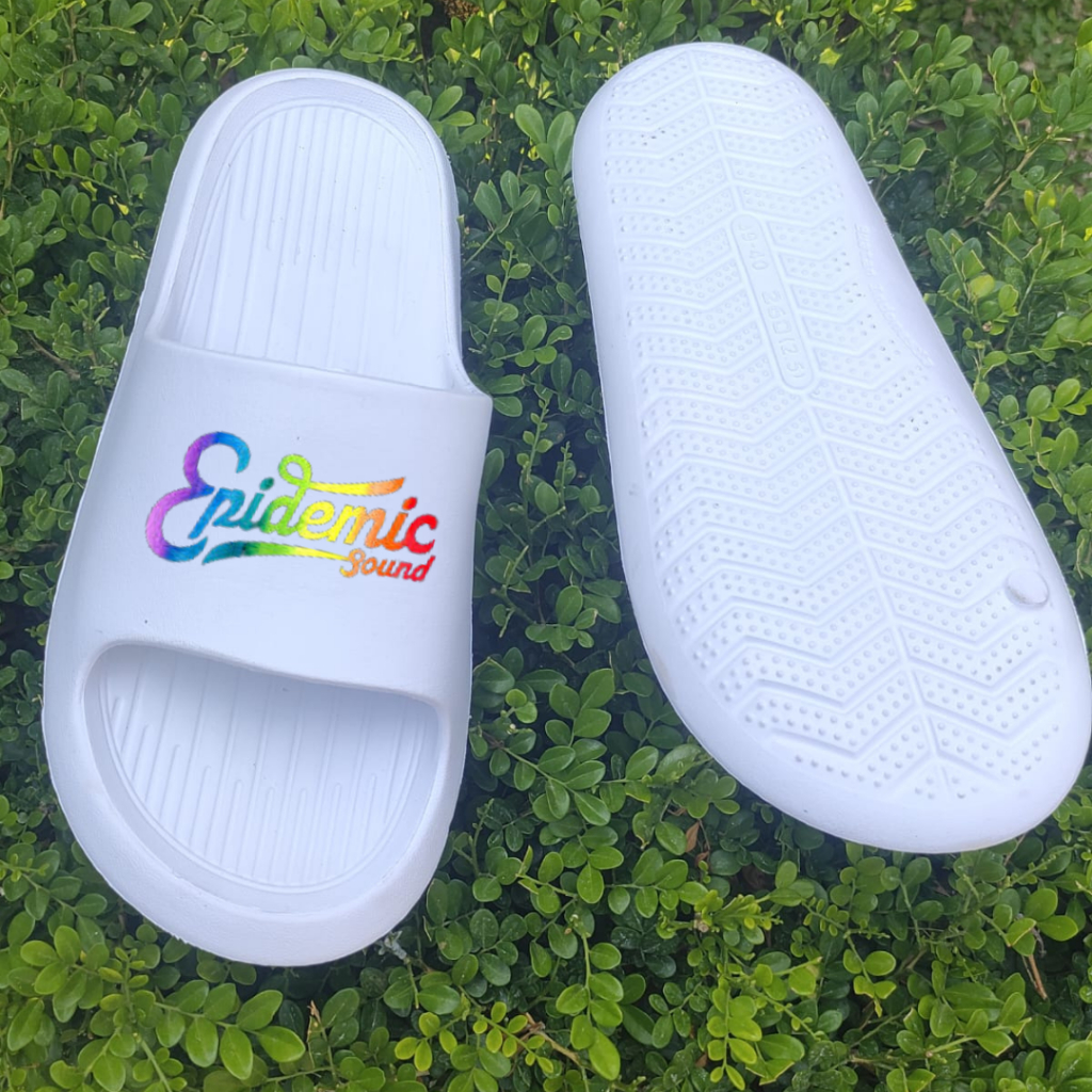 Sandal Slide Epidemic Unisex Slop Pria Wanita Kekinian Antislip Ringan Empuk Eva Phylon Rubber