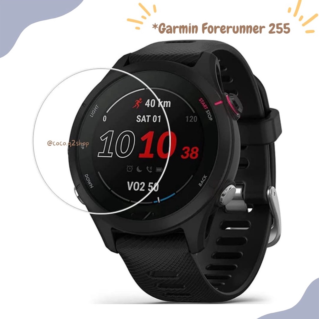KODE L45V ANTI GORES GARMIN FORERUNNER 255  TEMPERED GLASS GARMIN WATCH FORERUNNER 255 SMARTWATCH