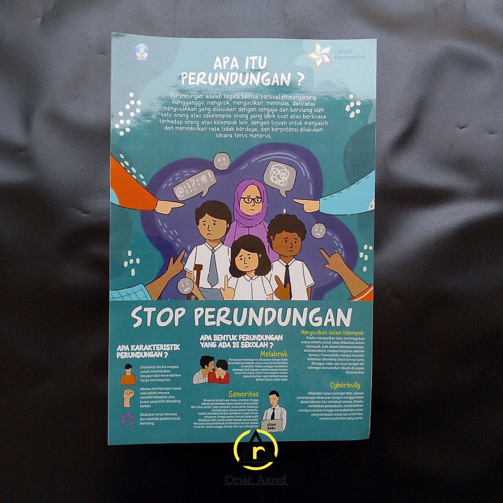 

Stiker Apa Perundungan - Stop Perundungan Sekolah - Stop Bullying - Stiker Vinyl