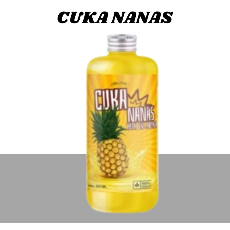 

Fee Sendok kayu Cuka Nanas / Nenas Organik With Mother 500ml
