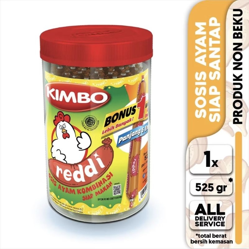 

Kimbo reddi sosis siap makan 1 toples