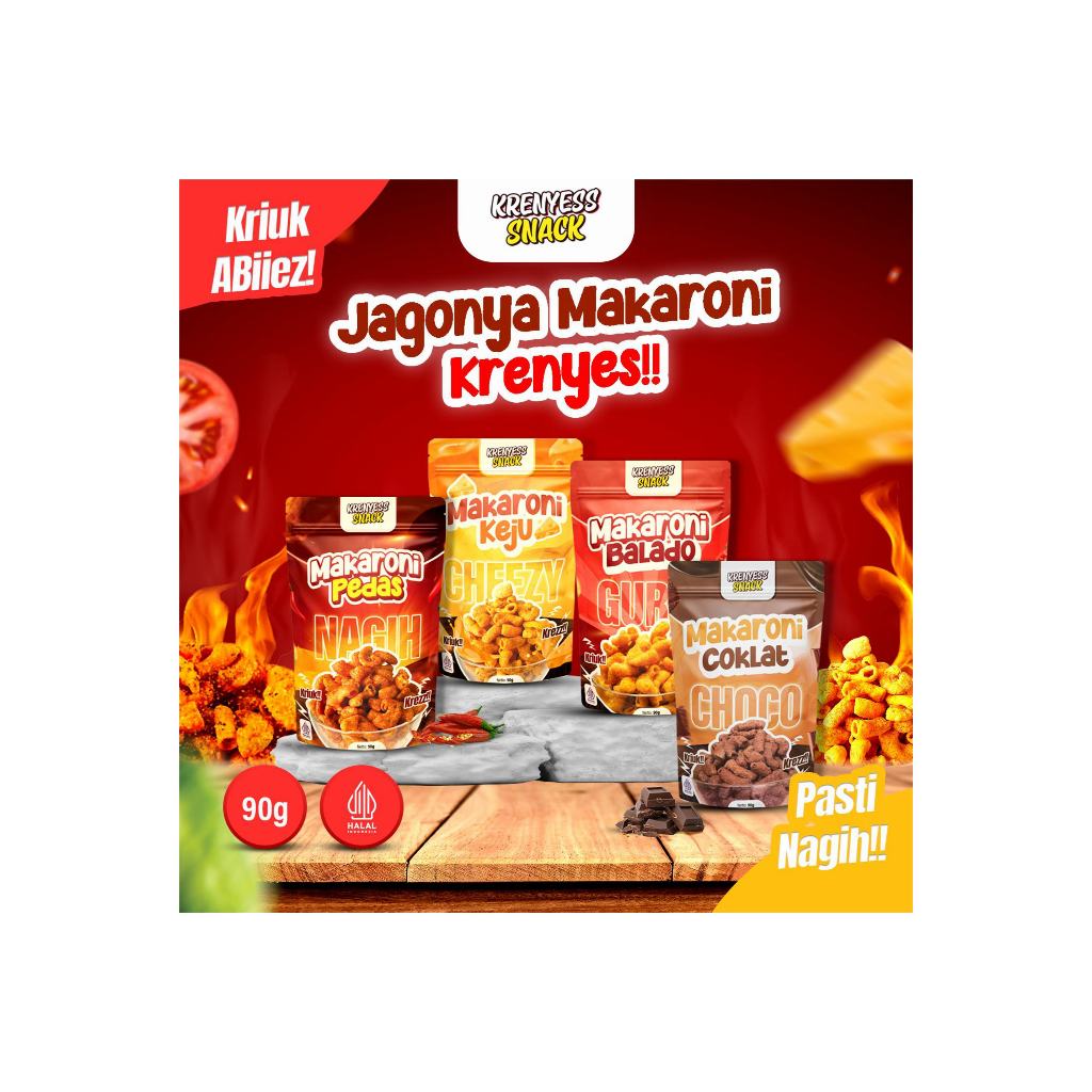 

Krenyess Snack Makaroni