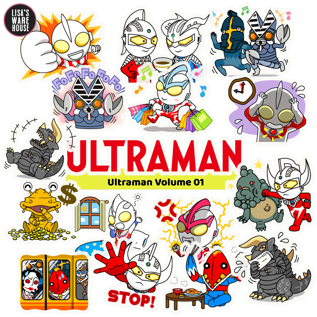 

Sticker Ultraman Volume 01