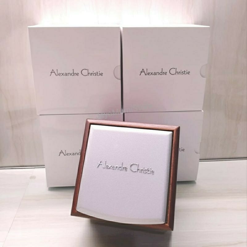 kotak jam tangan Alexandre Christie Original
