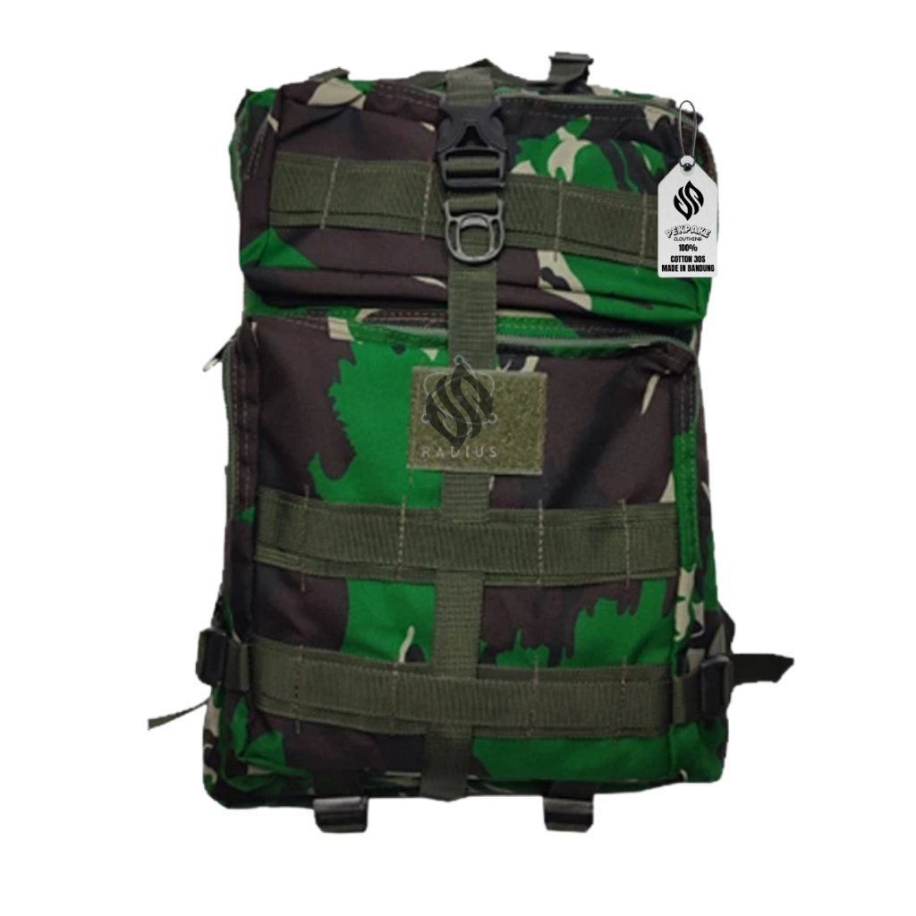 Tas tactical pria Tas gendong pria Tas Ransel Tactical Kuat Awet Ransel Militer Punggung Army Backpa