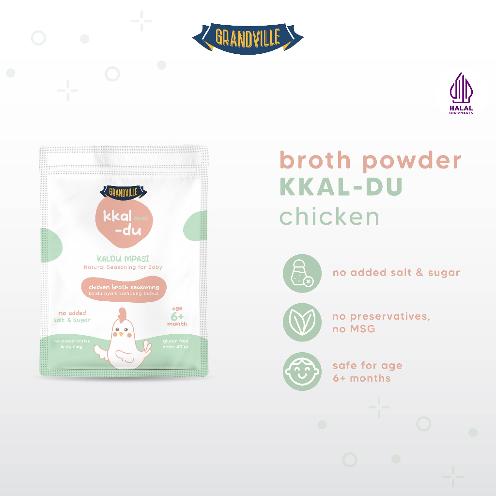 

Grandville Kaldu Ayam Mpasi BB Booster Non MSG 40 gr