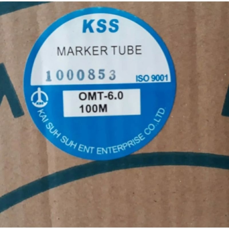 Marker Tube KSS 6mm, Tube Marker KSS 6 mm 1 Roll 100 meter
