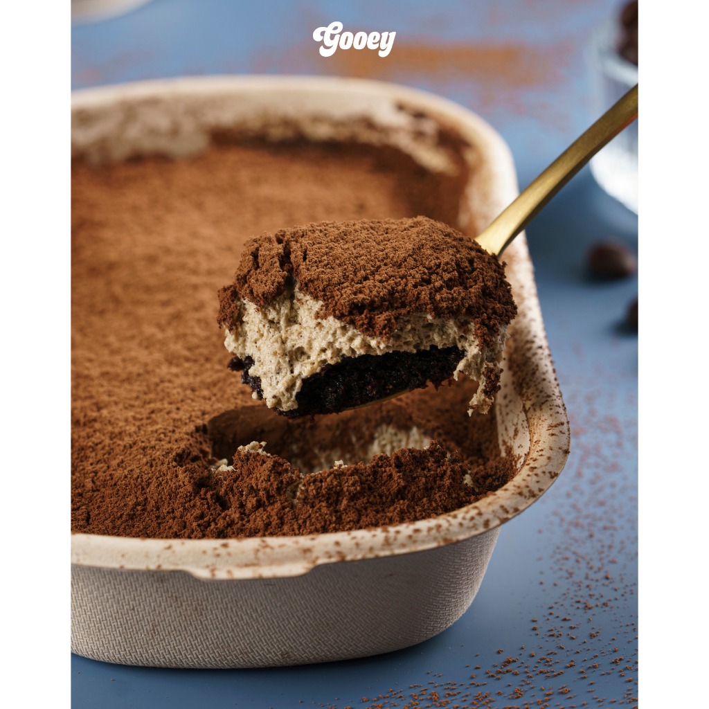 

Gooey Tiramisu Chocolate Brownies