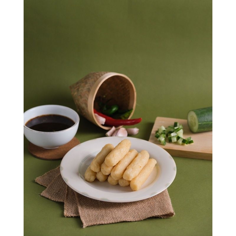 

Pempek Lenjer kecil (Frozen) ISI 10 PCS