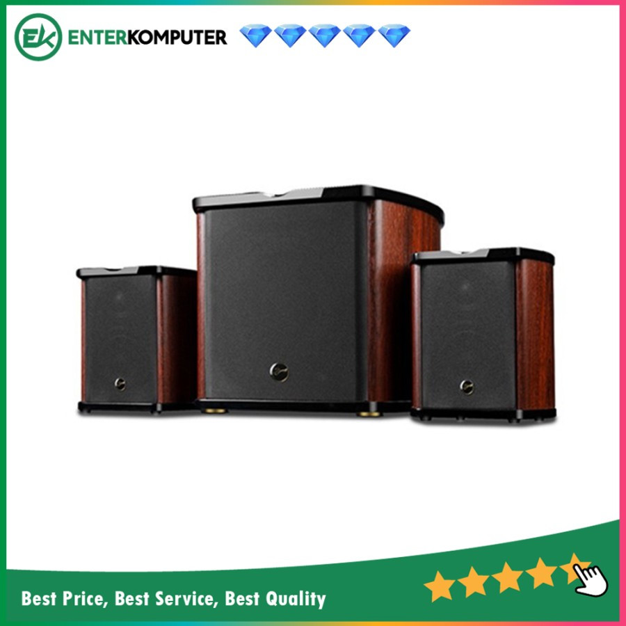 Swan HiVi Swan M-50WMKIII - 2.1 Bluetooth Active Speakers