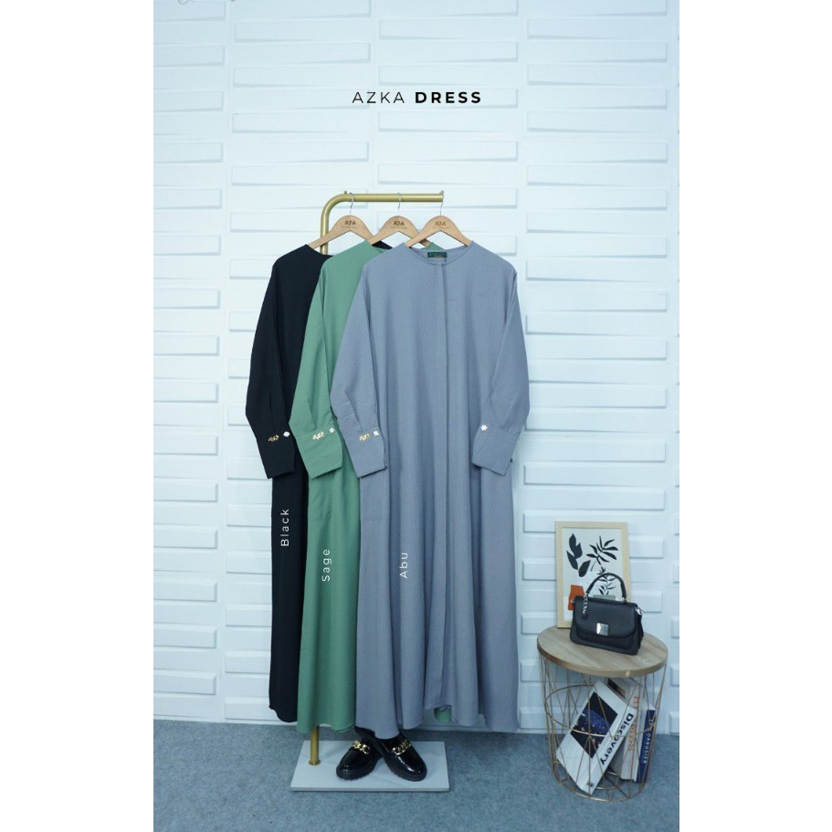 AZKA DRESS ALERT, DRESS KEKINIAN GAMIS SYARI PAKAIAN MUSLIMAH