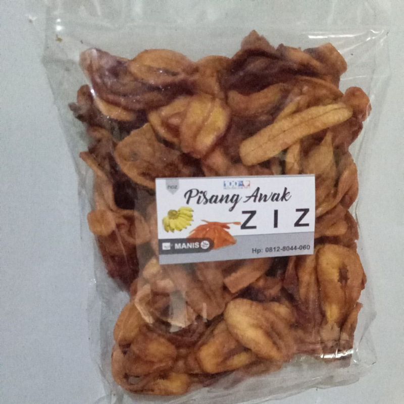 

Kripik Pisang Awak Manis Original Renyah Kriuk 200grm. Jooossss