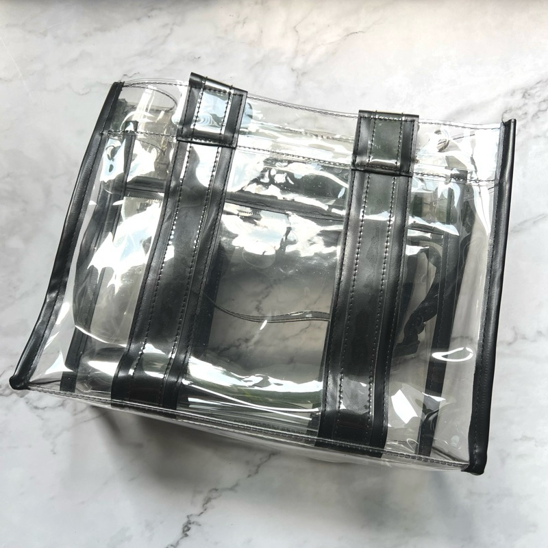 [preloved] TAS PVC SLING BAG TRANSPARAN