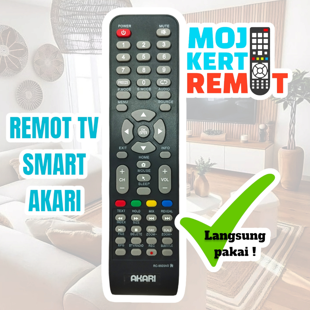 REMOTE SMART TV AKARI