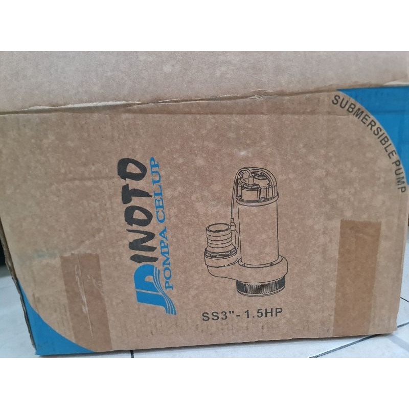 POMPA CELUP SS 3" 1,5 HP INOTO