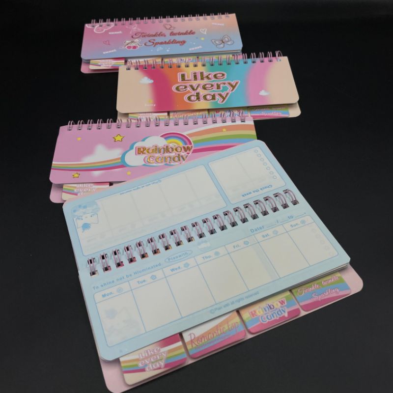 

Notebook Spiral Fancy ukuran A7 (6662)