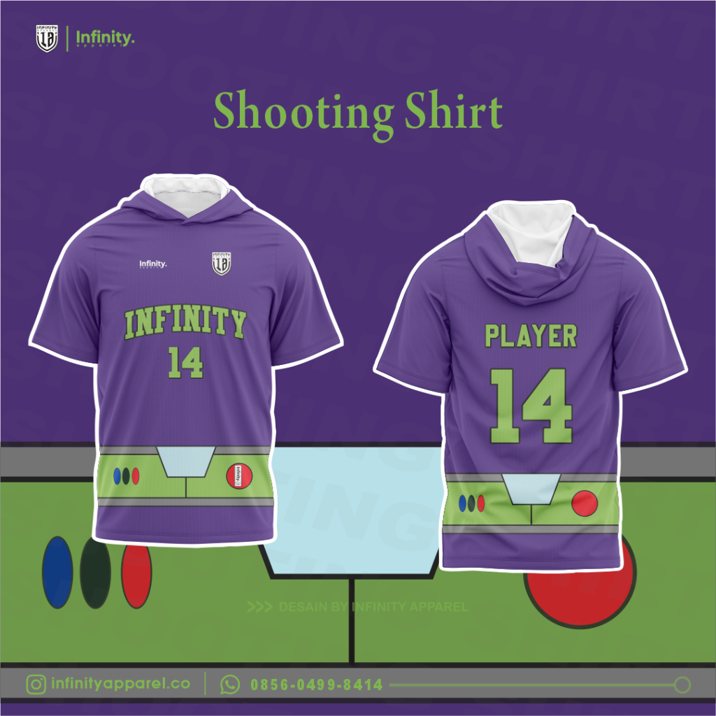 Jersey Shooting Shirt Basket Gratis Custom B096
