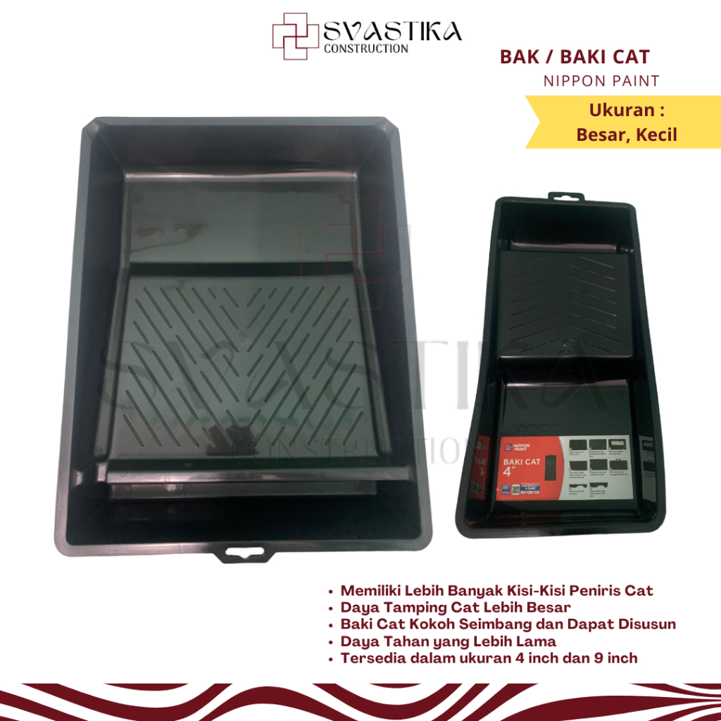 Nippon Paint Bak Cat Roll Tembok Baki Roll Cat Tembok