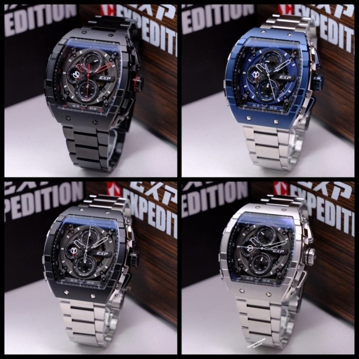 Expedition 6782 Besi Jam Tangan Original Pria