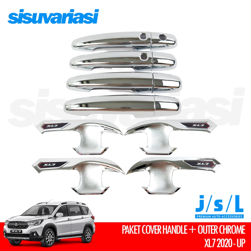 LAYzz XL7 Suzuki Aksesoris Paket Cover Door Handle Outer Pintu AST